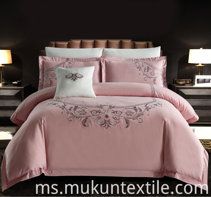  Cotton Embroidery Bedding Set